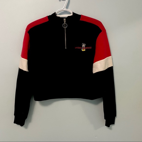 Mickey Mouse Crop Sweater - Picture 1 of 3